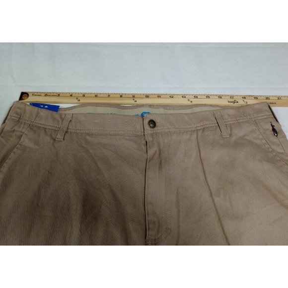 Polar King Tan Khaki Flex Movement Pants Mens 38x30 Work Casual NWT - Picture 6 of 8